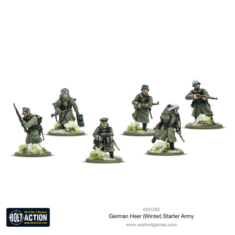 Bolt Action German Heer Winter Starter Army