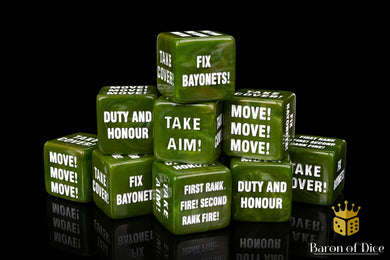 Baron Of Dice Am Guard Order Dice Set X10