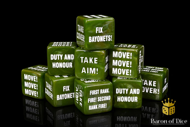 Baron Of Dice Am Guard Order Dice Set X10