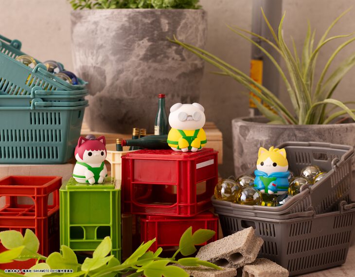 Sakamoto Days Sakamoto Cats The Cheerful Sakamoto Store Ver. MEGA CAT PROJECT Blind Box