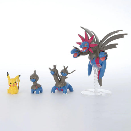 Pokemon Plamo Hydreigon Evolution Set Model Kit