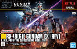 HG RX-78(G)E Gundam EX Requiem for Vengeance 1/144 Model Kit