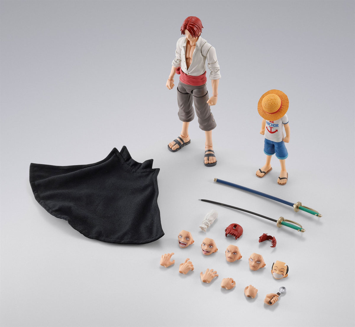 One Piece Shanks & Monkey D. Luffy Childhood S.H.Figuarts