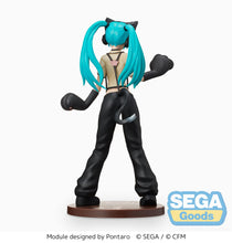 Load image into Gallery viewer, Hatsune Miku Project DIVA Arcade Future Tone Kitty Cat Ver. SPM Statue