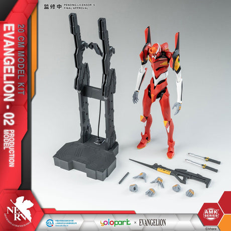 Neon Genesis Evangelion EVA-02 Production Model AMK Series Model Kit