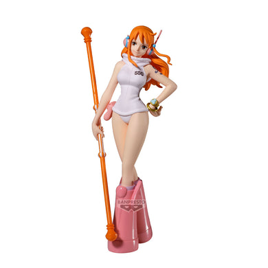 One Piece Nami Egghead Island Ver. The Shukko Banpresto Figure