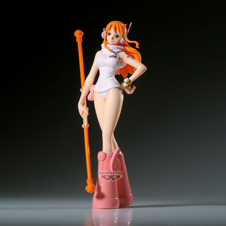 One Piece Nami Egghead Island Ver. The Shukko Banpresto Figure