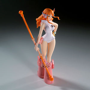 One Piece Nami Egghead Island Ver. The Shukko Banpresto Figure