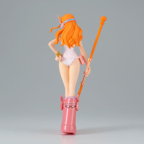 One Piece Nami Egghead Island Ver. The Shukko Banpresto Figure