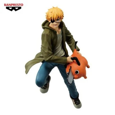 Chainsaw Man Vibration Stars Denji & Pochita Banpresto Figurine