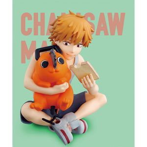 Chainsaw Man Break Time Collection Vol 3 Denji and Pochita Banpresto Figure