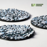 Gamers Grass Battle Ready Toppers - Frost Lake 50mm Round