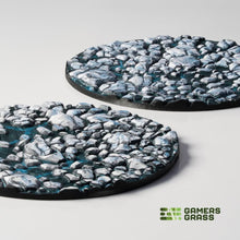 Load image into Gallery viewer, Gamers Grass Battle Ready Toppers - Frost Lake 60mm Round