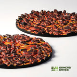 Gamers Grass Battle Ready Toppers - Molten Lava 60mm Round