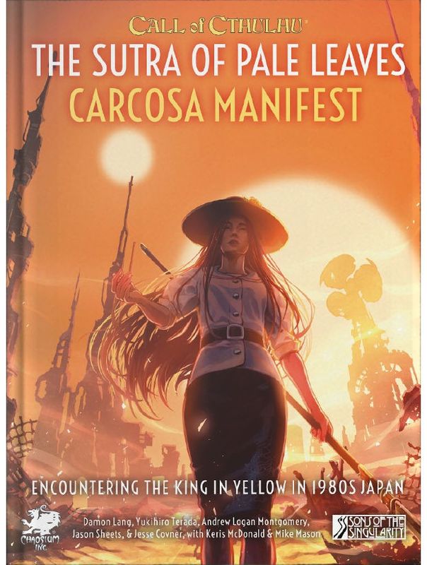 Call of Cthulhu RPG The Sutra of Pale Leaves - Carcosa Manifest