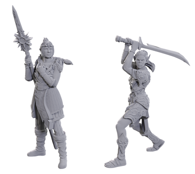 D&D Nolzur's Marvelous Miniatures Special Edition Baldur's Gate 3 - Lae'zel & Shadowheart
