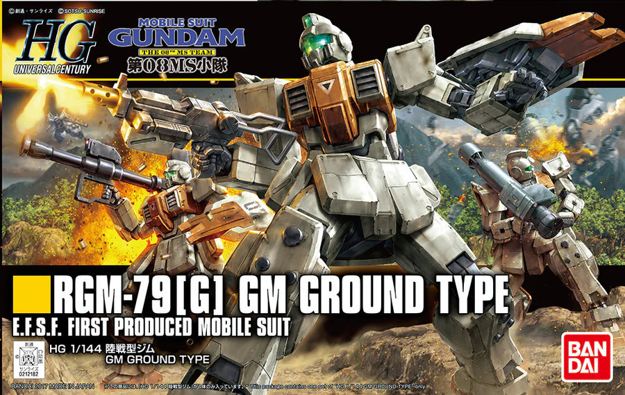 HG RGM-79[G] GM Ground Type 1/144 Model Kit