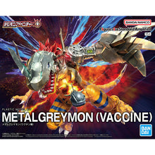 Laden Sie das Bild in den Galerie-Viewer, Digimon Figure-Rise Standard Amplified Metalgreymon Vaccine Model Kit