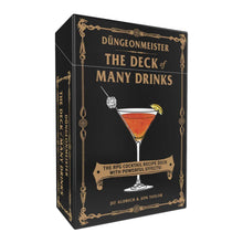 Load image into Gallery viewer, Düngeonmeister: The Deck of Many Drinks: The RPG Cocktail Recipe Deck with Powerful Effects!