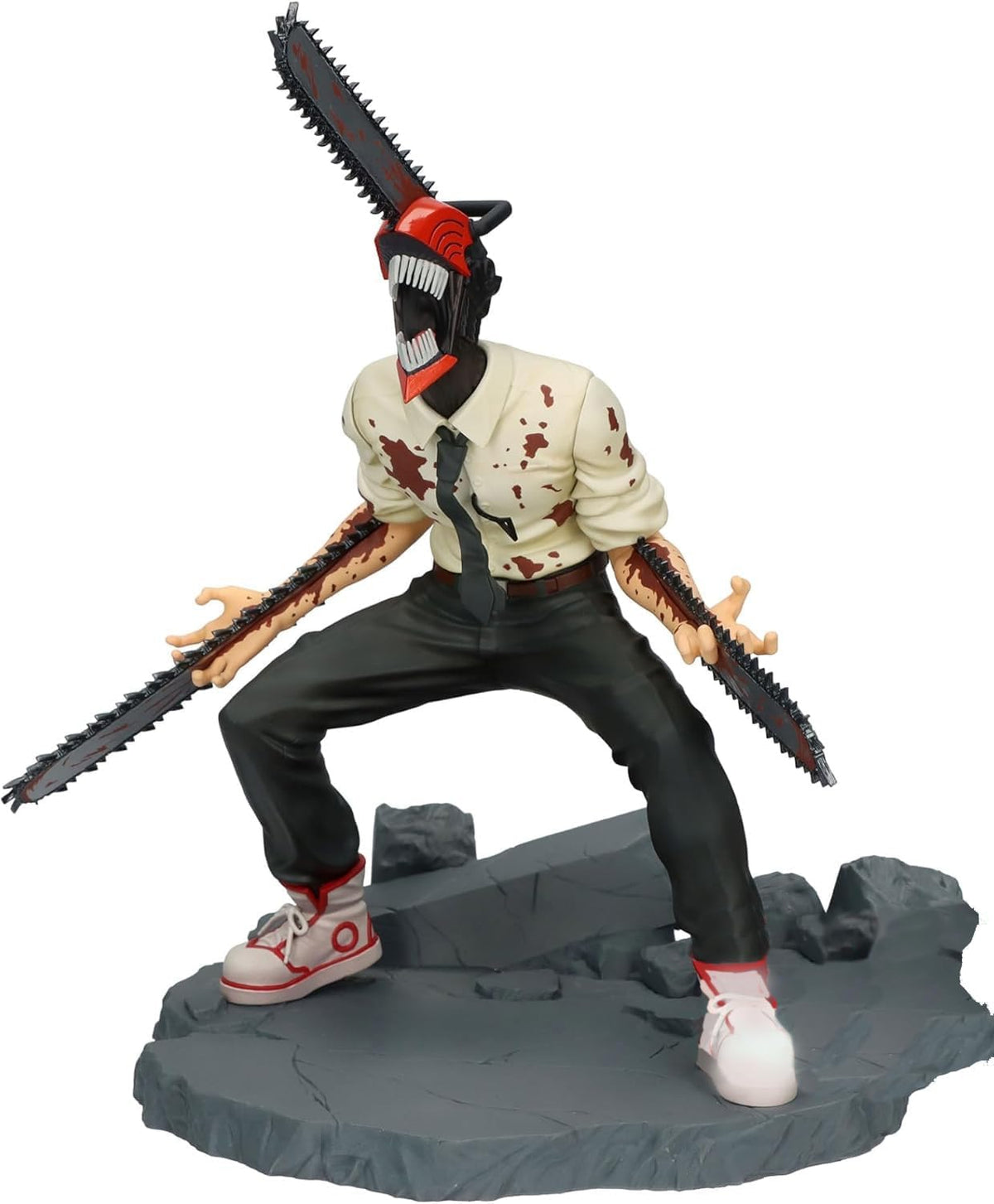 Chainsaw Man Vibration Stars Chainsaw Man Bloodied Banpresto Figurine