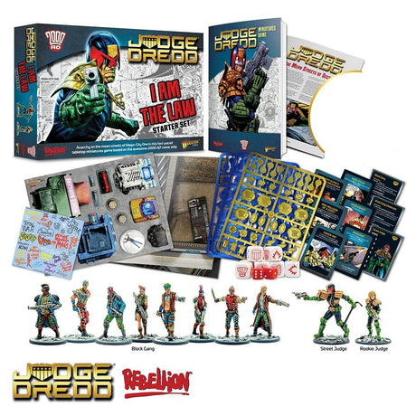 Judge Dredd I Am The Law Starter Set