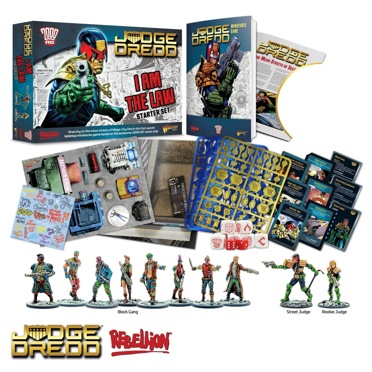 Judge Dredd I Am The Law Starter Set