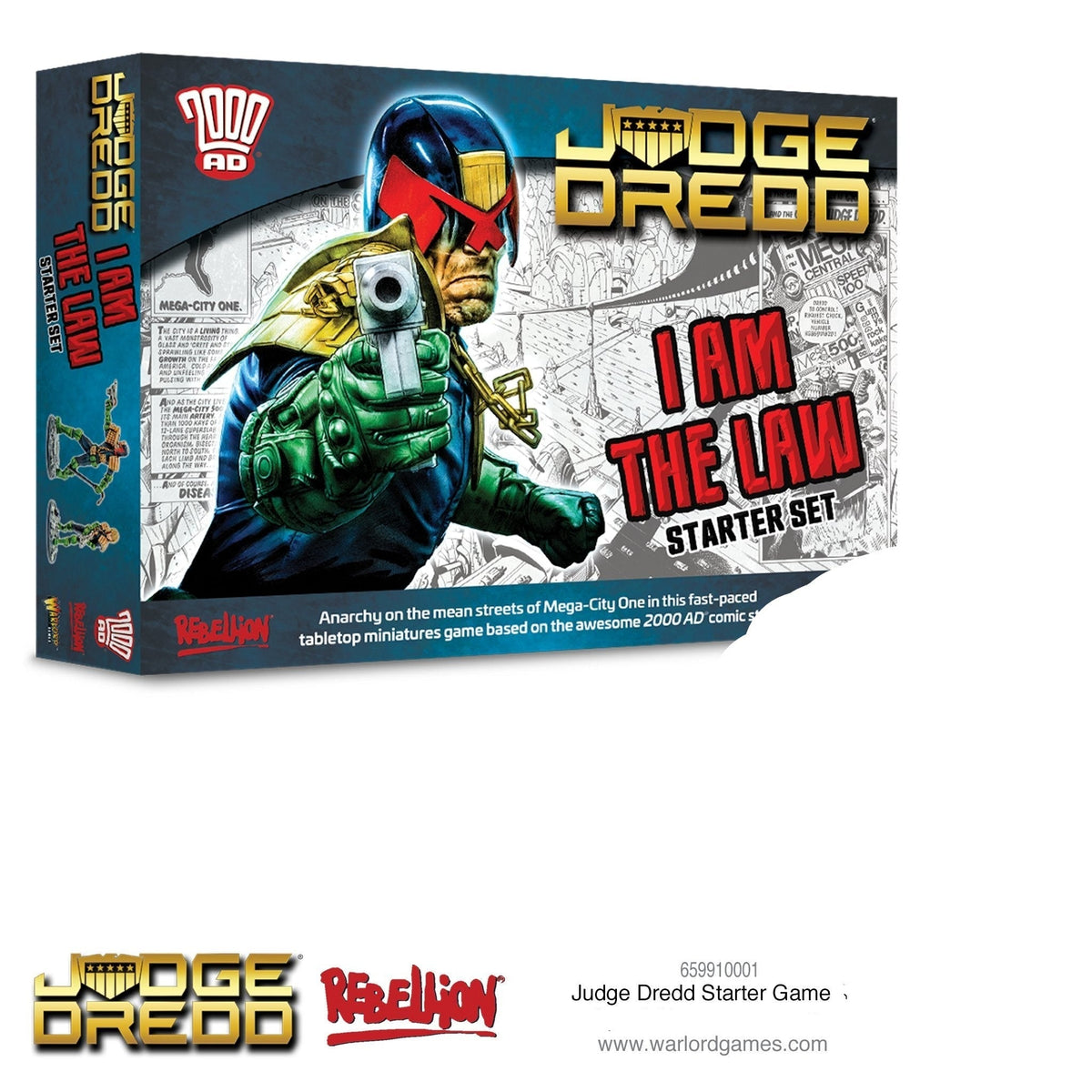 judge Dredd I Am The Law Starter Set