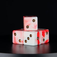 Load image into Gallery viewer, Baron of Dice Sci Fi Dice - Carnage Square Corner x25