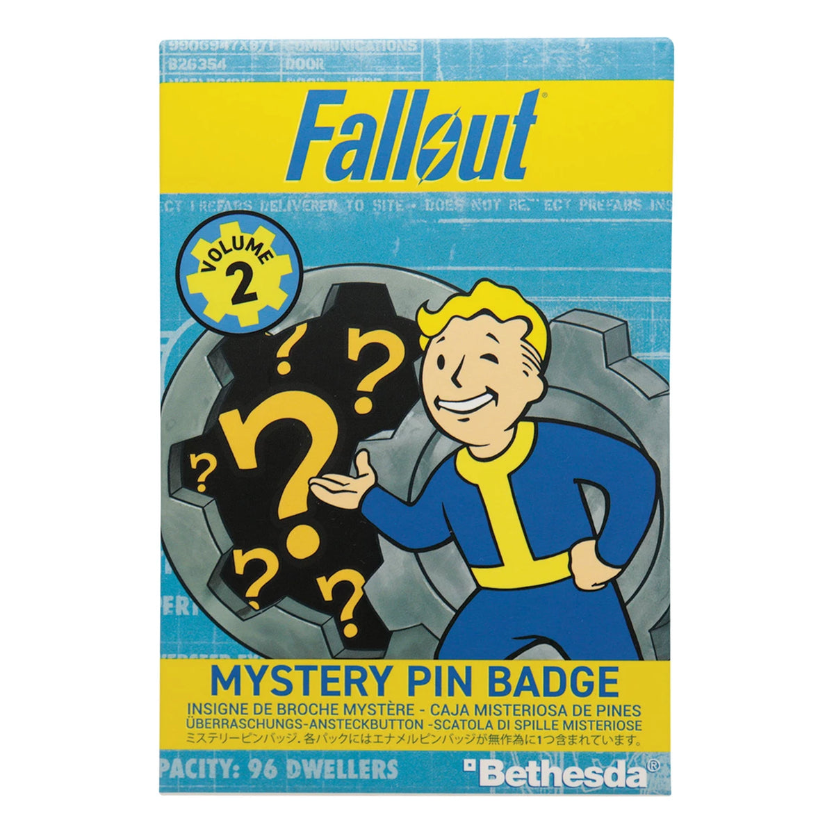 Fallout Mystery Pin Badge Series 2 Blind Box – Travelling Man UK