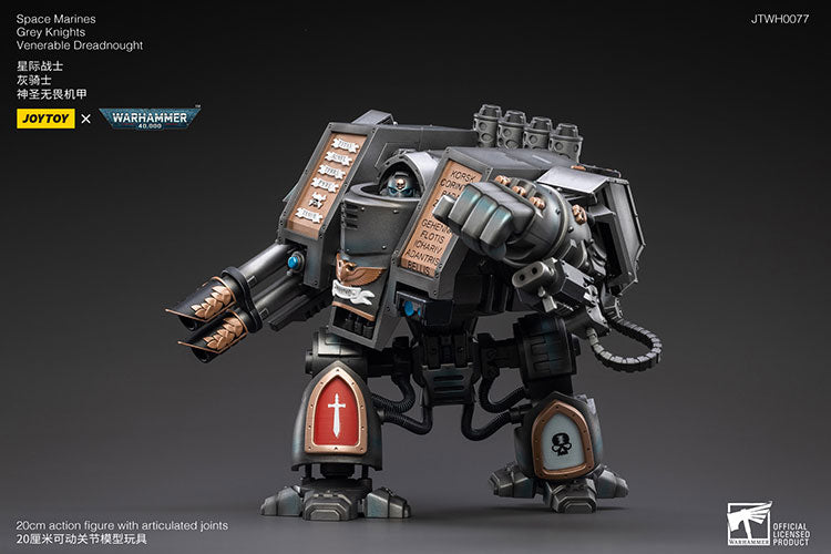 JOYTOY Warhammer 40k Action Figure Grey Knights Venerable Dreadnought