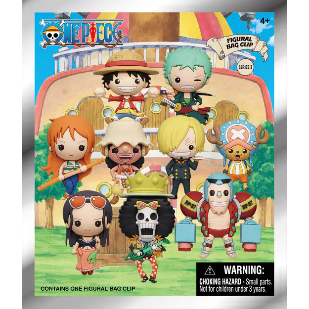 One Piece Series 3 Bag Clips