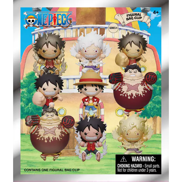 One Piece Series 4 Bag Clips