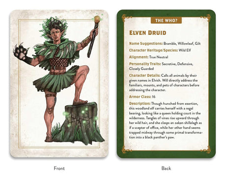 The Düngeonmeister NPC Generator Deck