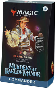 Magic: The Gathering Murders på Karlov Manor Commander Deck
