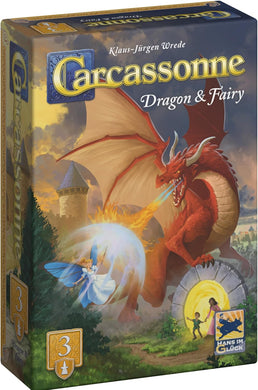 Carcassonne Expansion 3: Dragon & Fairy (2025 Edition)