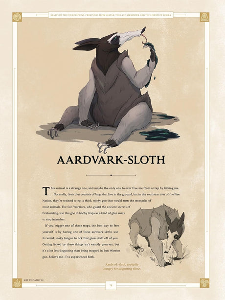 Beasts of the Four Nations: Creatures from Avatar The Last Airbender and The Legend of Korra