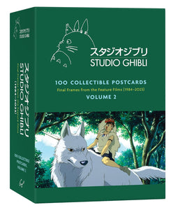 Studio Ghibli: 100 Postcards Volume 2 Final Frames from the Feature Films (1984–2023)