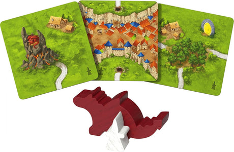 Carcassonne Expansion 3: Dragon & Fairy (2025 Edition)