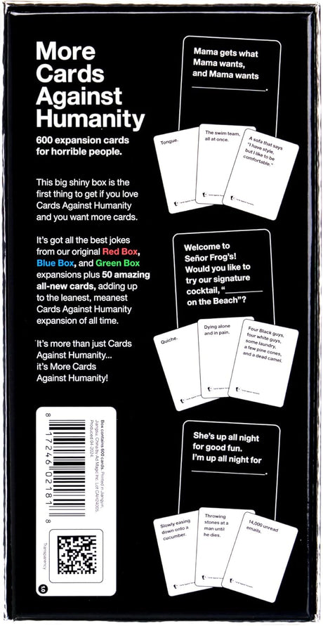 More Cards Against Humanity: 600 Card Expansion
