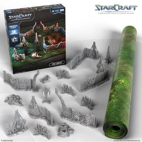 Starcraft Lost Temple Terrain Expansion Set