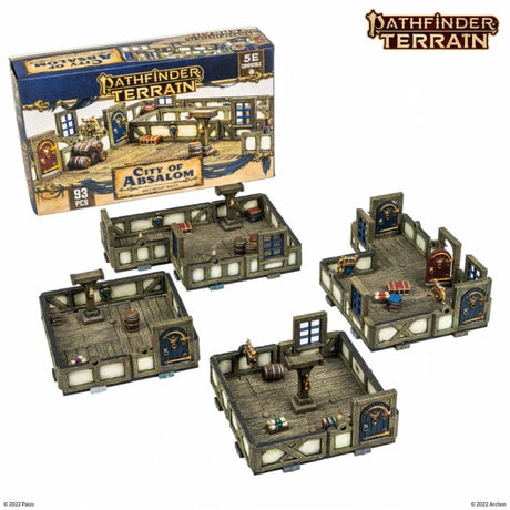 Pathfinder City of Absalom Half-Height Walls Terrain