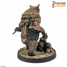 Load image into Gallery viewer, Dungeons &amp; Lasers Miniatures Owlbear Family