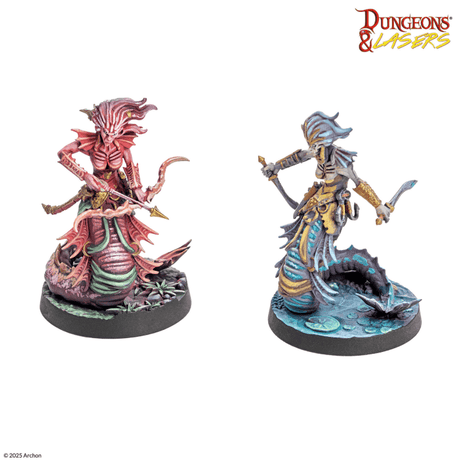 Dungeons & Lasers Miniatures Kingdom of the Deep
