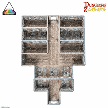 Load image into Gallery viewer, Dungeons &amp; Lasers Chambers of Torment Prismacast Pre-Painted Terrain