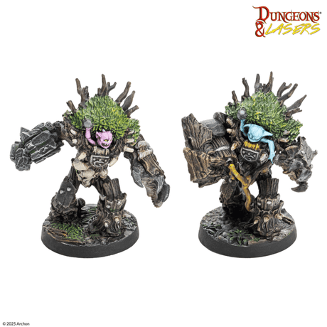 Dungeons & Lasers Miniatures Raiders and Beasts: Scareguards Archipelago