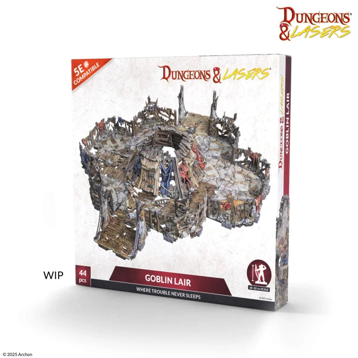 Dungeons & Lasers Miniatures Goblin Lair