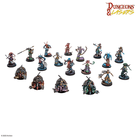 Dungeons & Lasers Miniatures Kingdom of the Deep