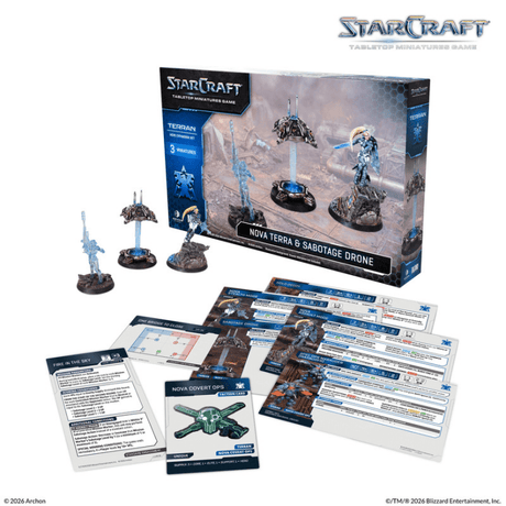 Starcraft Nova Terra Terran Hero Expansion Set