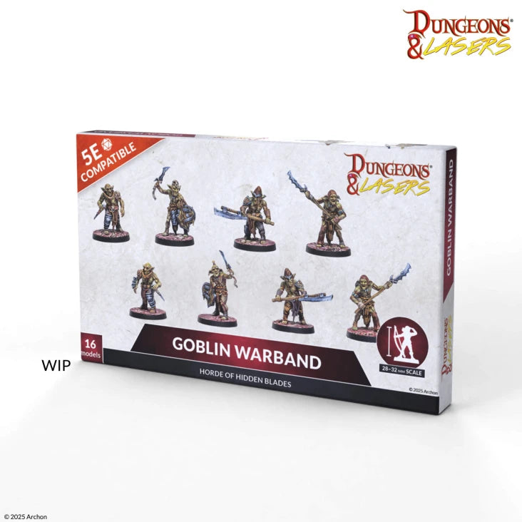 Dungeons & Lasers Miniatures Goblin Warband