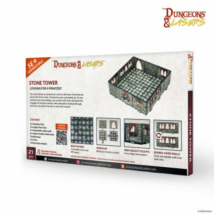 Dungeons & Lasers Miniatures Stone Tower